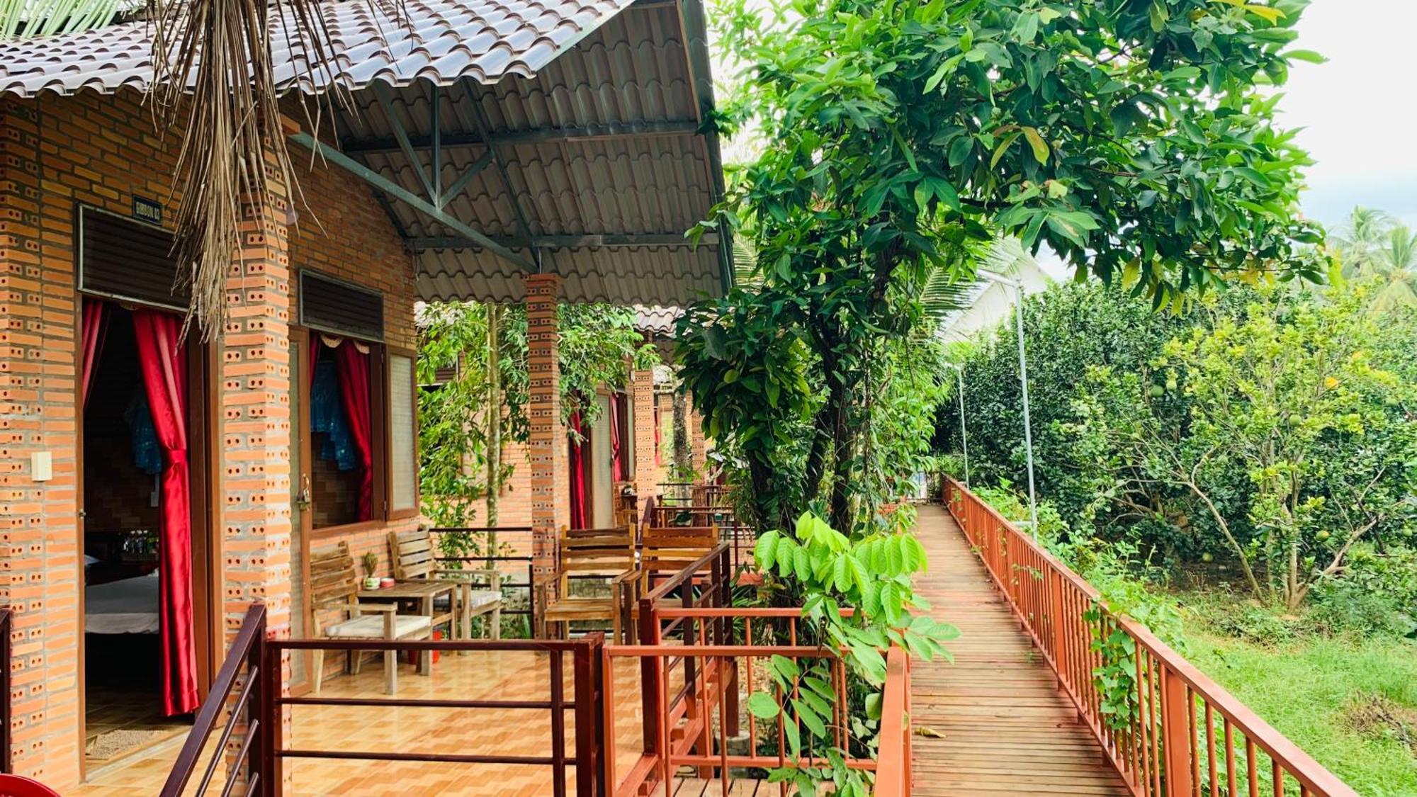 Gibbon Singing Home Stay Quan Tom Экстерьер фото